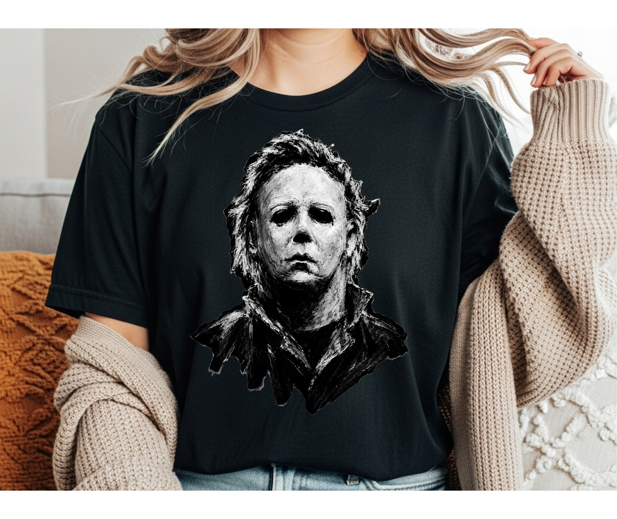 Michael Myers tshirt, horror tshirt, halloween tshirt