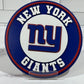 NFL ROUND WOOD SIGNS