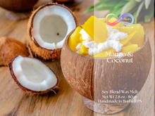 Load image into Gallery viewer, MANGO &amp; COCONUT WAX MELT
