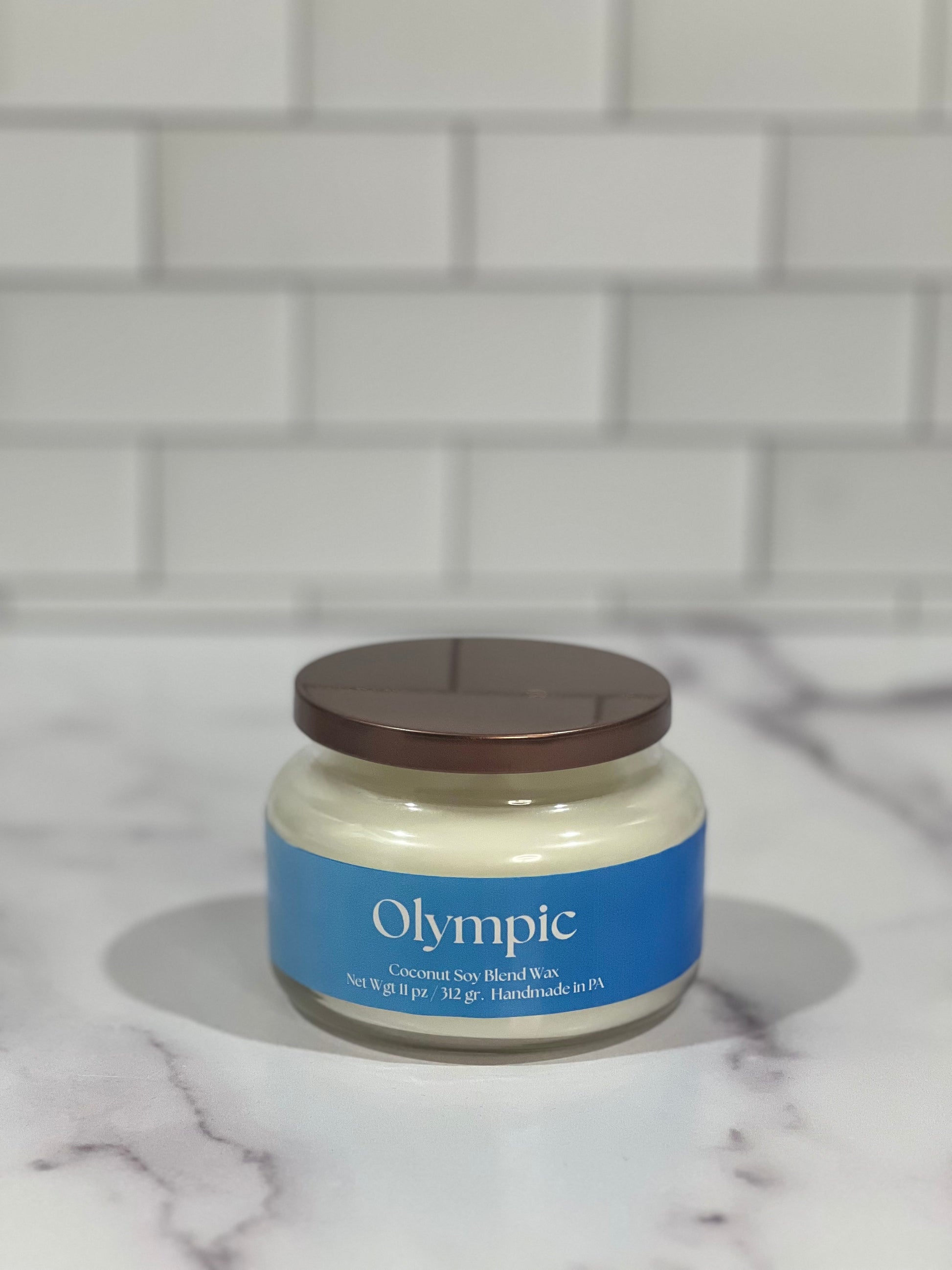OLYMPIC CANDLE - APOTHECARY JAR - OLYMPIA NATIONAL PARK CANDLE