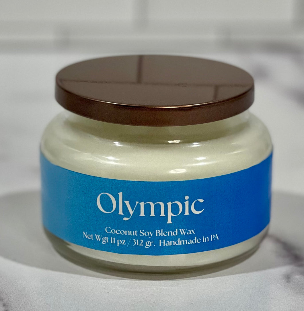 OLYMPIC CANDLE - OLYMPIA NATIONAL PARK CANDLE - APOTHECARY JAR