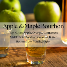 Load image into Gallery viewer, APPLE &amp; MAPLE BOURBON WAX MELT
