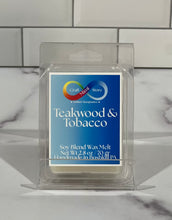Load image into Gallery viewer, TEAKWOOD &amp; TOBACCO WAX MELT
