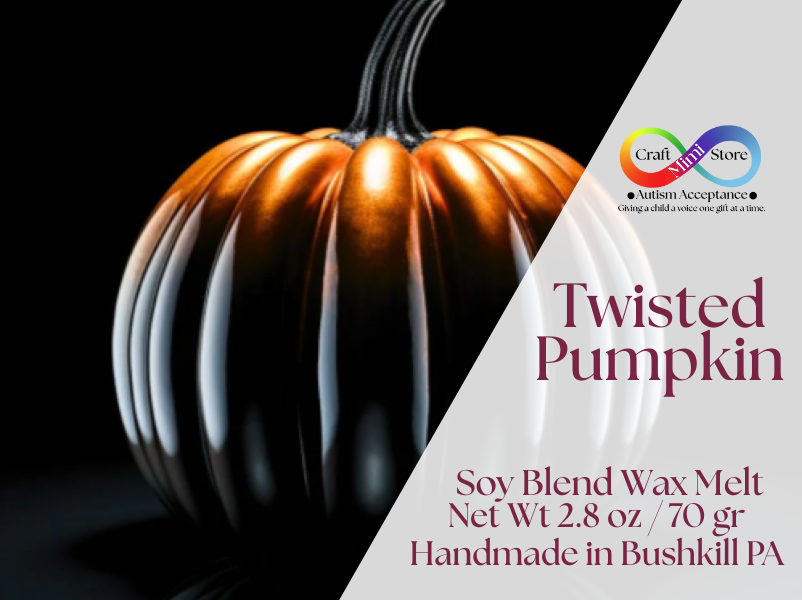 TWISTED PUMPKIN  WAX MELT