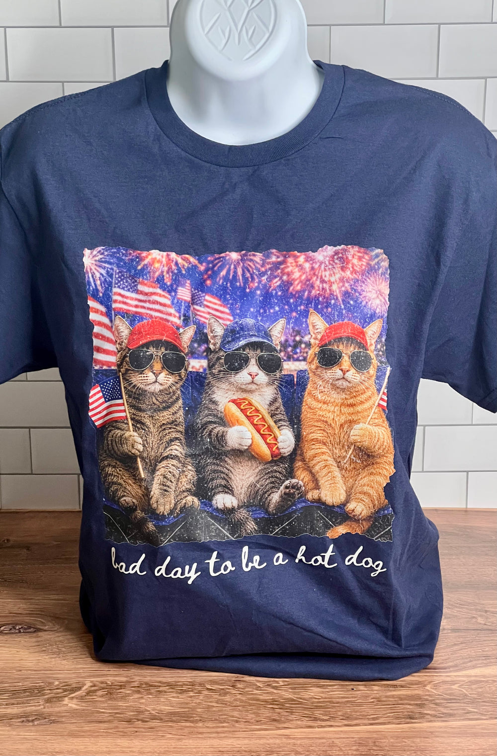 BAD DAY TO BE A HOT DOG TSHIRT
