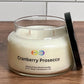 cranberry prosecco soy candle