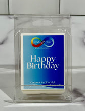Load image into Gallery viewer, happy birthday wax melt
