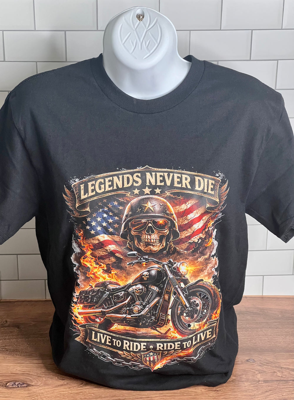 LEGENDS NEVER DIE TSHIRT