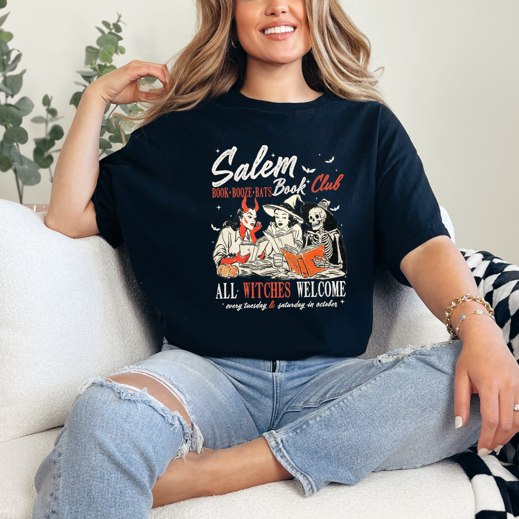 Salem Witch Book Club Tshirt