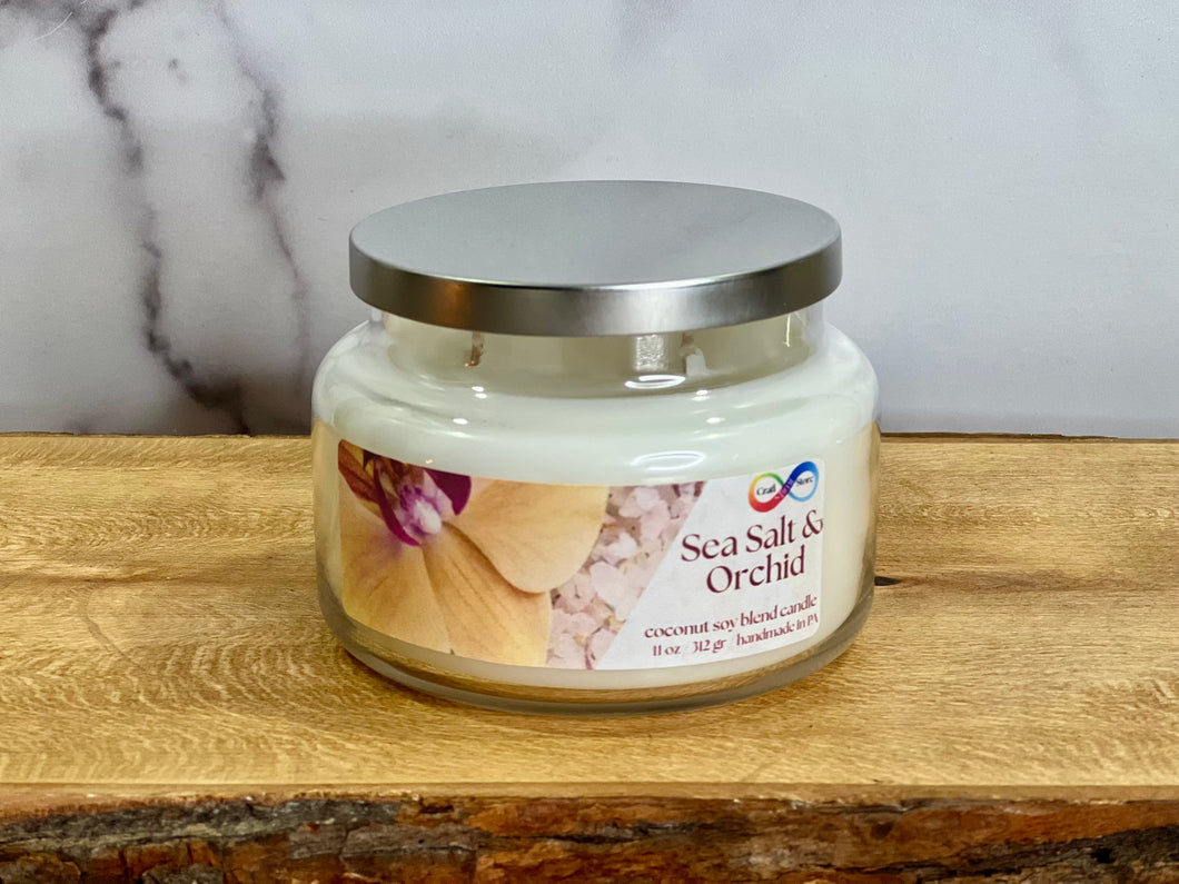 SEA SALT & ORCHID CANDLE