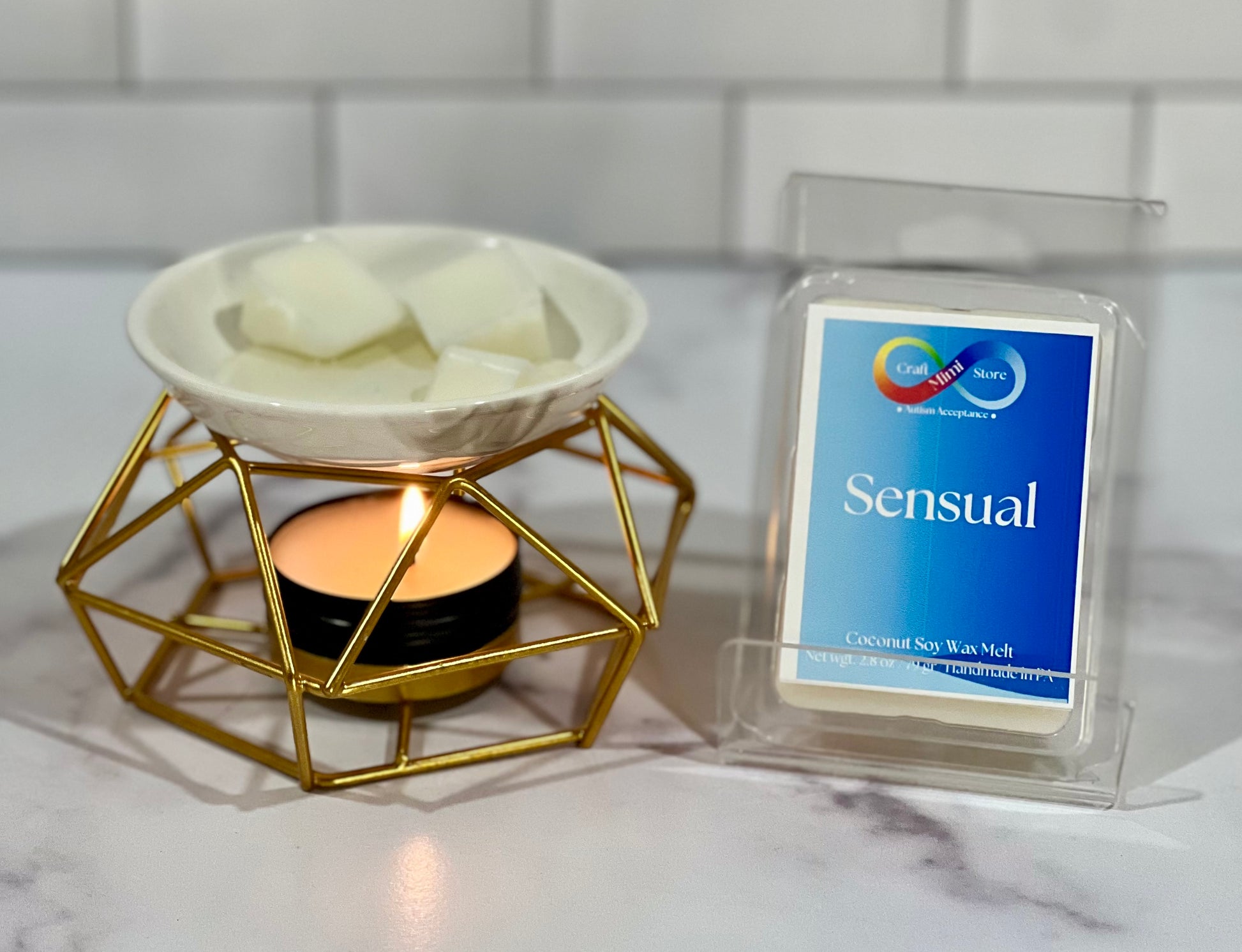 sensual wax melt - santal 33 - wax melt for warmer