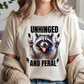 unhinged and feral tshirt