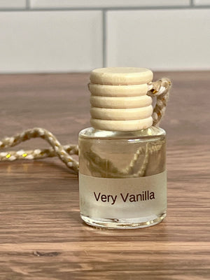 very vanilla car freshener