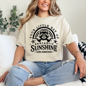 Your little ray of sarcastic sunshine has arrived tshirt
